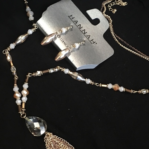Hannah beautiful necklace earrings - Picture 1 of 5